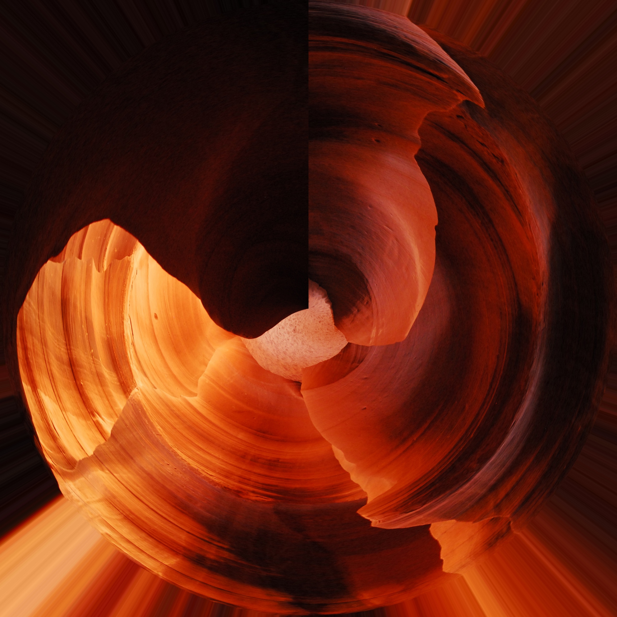 vortice nel canyon di domenicolobinaphoto