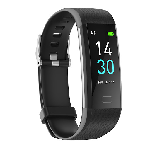 Title 2, Fitness Heart Rate Meter Step Smart Bracelet Wa...