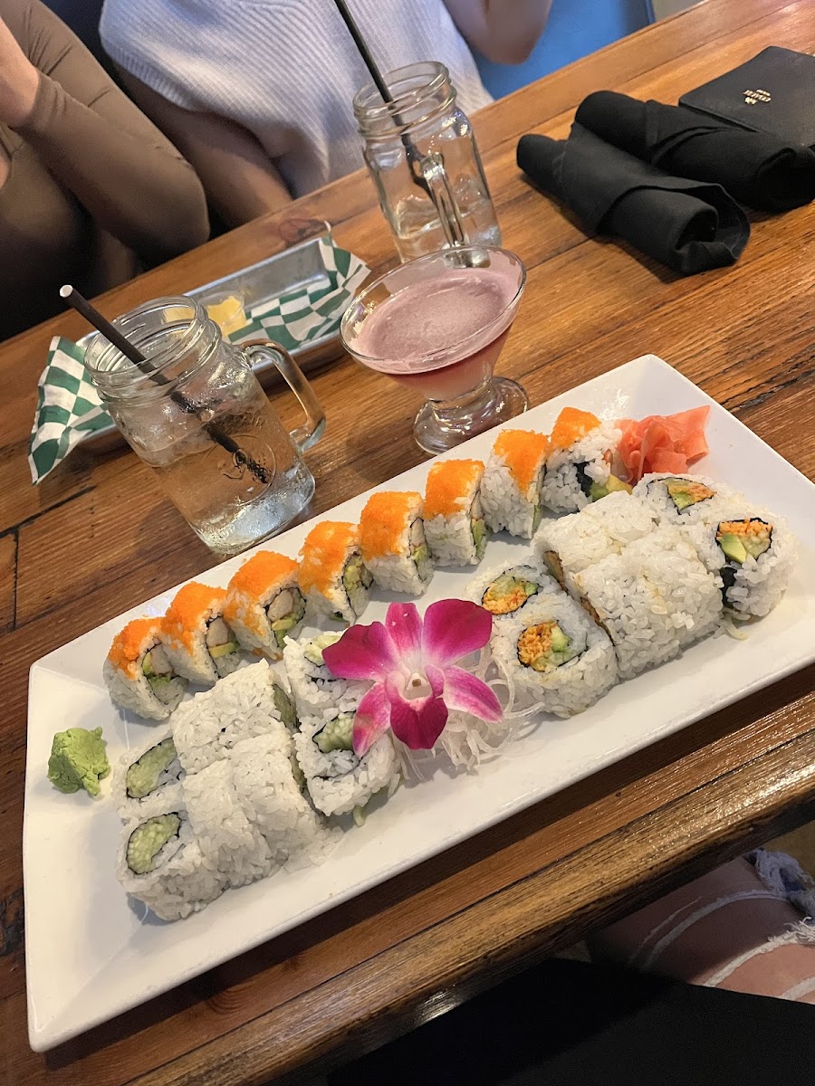 Gluten-Free Sushi at Cask & Company Kitchen & Bar