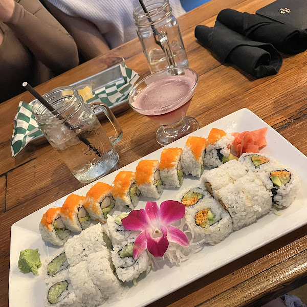 Gluten-Free Sushi at Cask & Company Kitchen & Bar