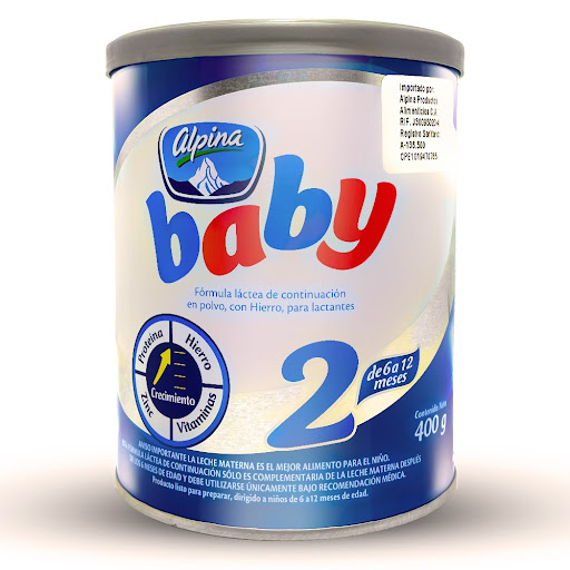 Fórmula Baby Alpina 6-12 Meses 400gr
