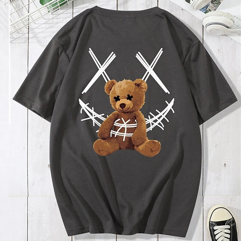 Camiseta 3D de manga corta para hombre moda verano transpirable ligera y cómoda ideal para un look moderno casual y fresco disponible en varios diseños.