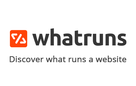 WhatRuns small promo image