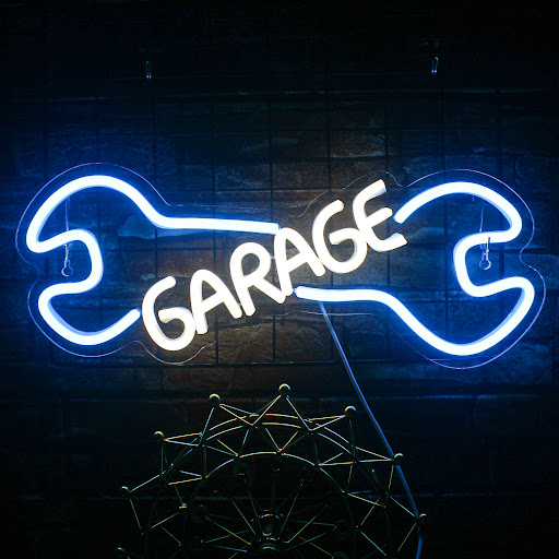 Title 11, Personalized Car Engine Repair Picture LED Deco...