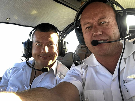 U-Dream Global directors Des Werner, right, and Werner Froneman perished in an aircraft accident in Tanzania on Saturday.