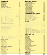 Raj Cafe And Restaurant menu 1