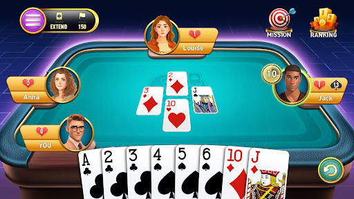 Screenshot Hearts: Classic Card Game