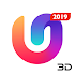 U Launcher 3D: New Launcher 2019 , 3d themes2.6.2