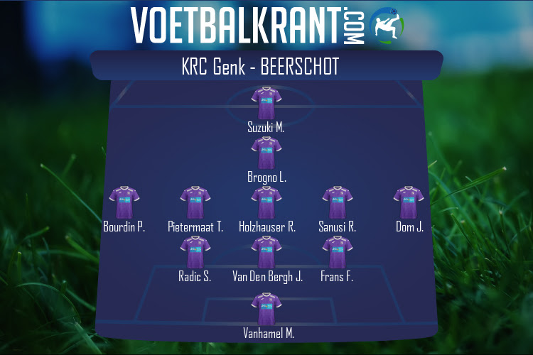 Opstelling Beerschot | KRC Genk - Beerschot (21/02/2021)