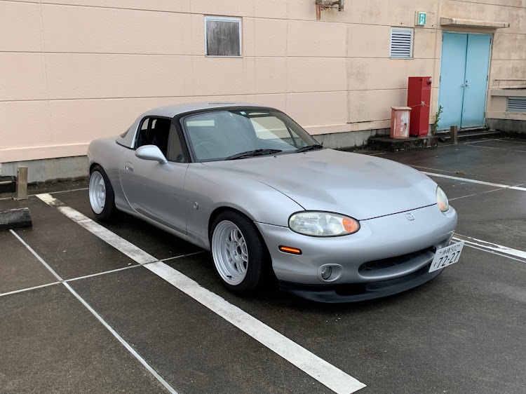 ロードスターの車高チョイ下げ・車高調整・NB ロードスター・マツダロードスターに関するカスタム事例の投稿画像2枚目