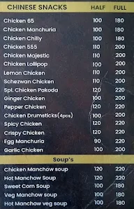 Treatzz Restaurant menu 1