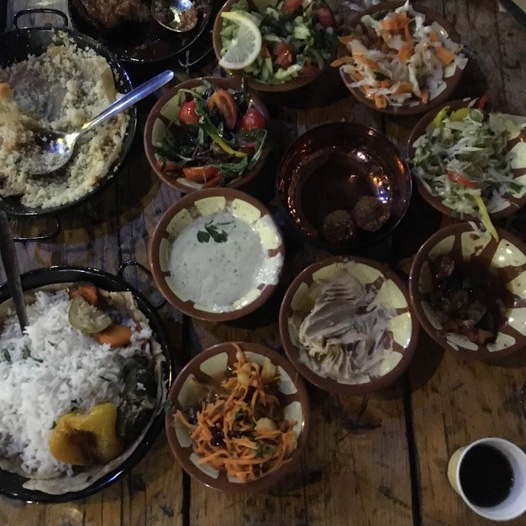 Dinner at Bedouin in the Negev desert Israel