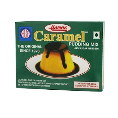 Harnik Caramel Pudding (Mix) - 90 gm