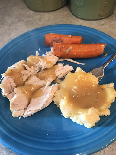 Crock pot turkey dinner