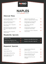 Nomad Pizza - Travellers Series menu 4