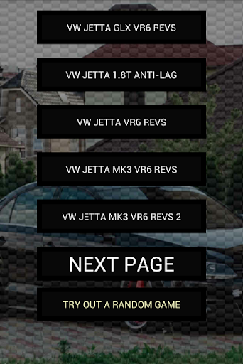 Engine sounds of Jetta