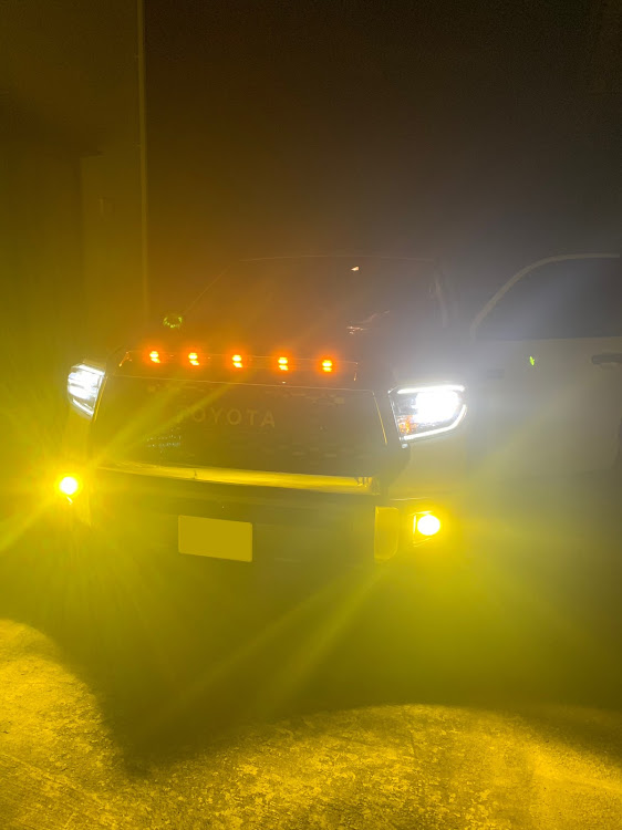タンドラのグリルマーカー・TRDPRO・今年もあとわずか・来年もよろしくお願いしますに関するカスタム事例の投稿画像4枚目