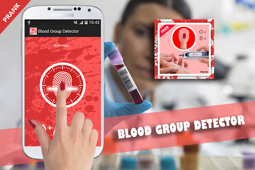 Blood Group Scanner Prank