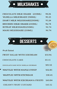 Tiffany's menu 3