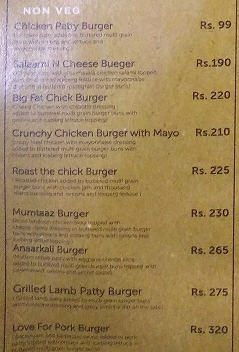 Get Grubs menu 