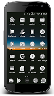 Screenshot des Graycon Icon Packs