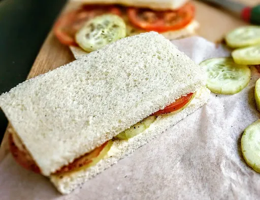 Simple Veg Sliced Sandwich