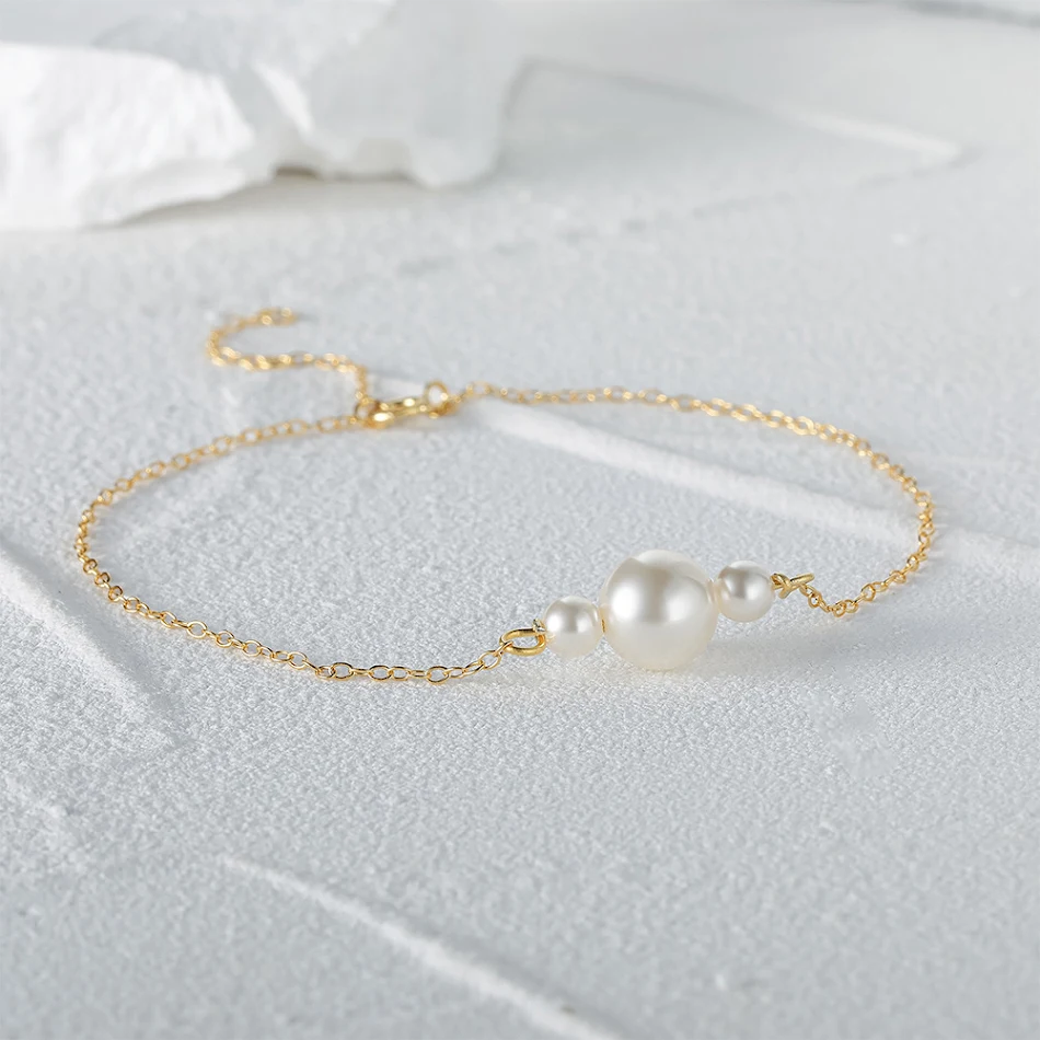 Bracelet perles vintage tempérament en argent sterling S925, un bijou chic qui rehausse votre style avec charme et ajoute de la sophistication.
