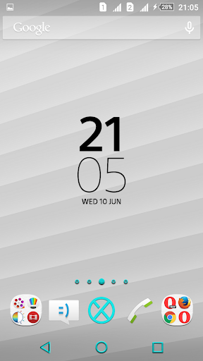 Simplicity Teal XZ Theme