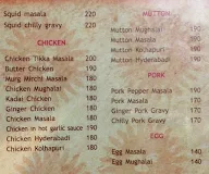 Invitation Bar & Restaurant menu 1