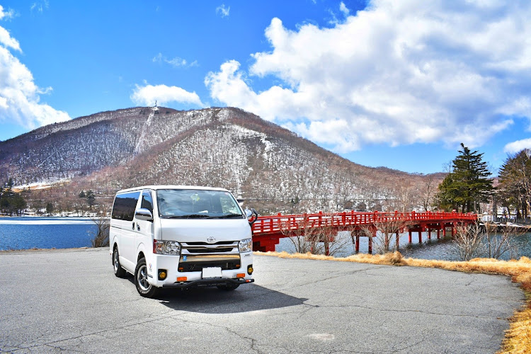 レジアスエースバンのvanlife・富岡製糸場・車中泊・群馬県・御朱印に関するカスタム事例の投稿画像1枚目