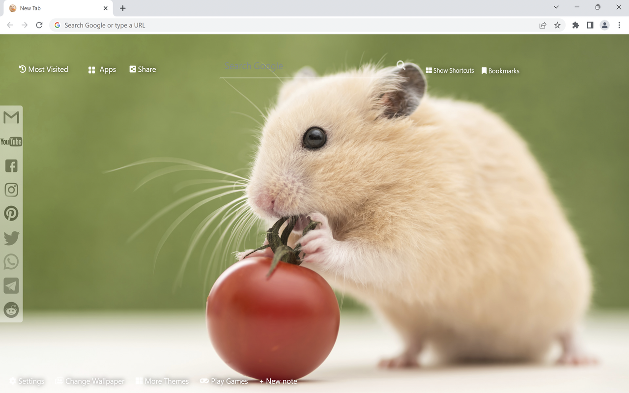 Hamster Wallpaper Preview image 2