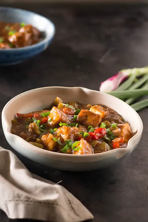 Paneer In Black Pepper Gravy