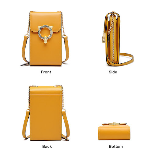 Title 6, Mini Ladies Trendy Crossbody Chain Phone Bag Ca...