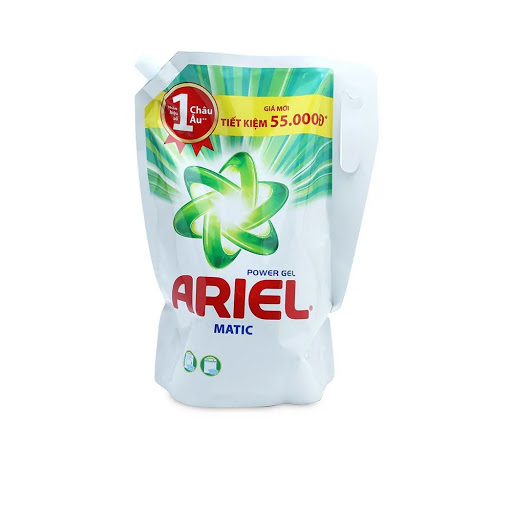 Nước giặt đậm đặc Ariel túi 2,4kg