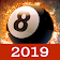 pool billard jeu / gratuit 8 ball offline & online icon