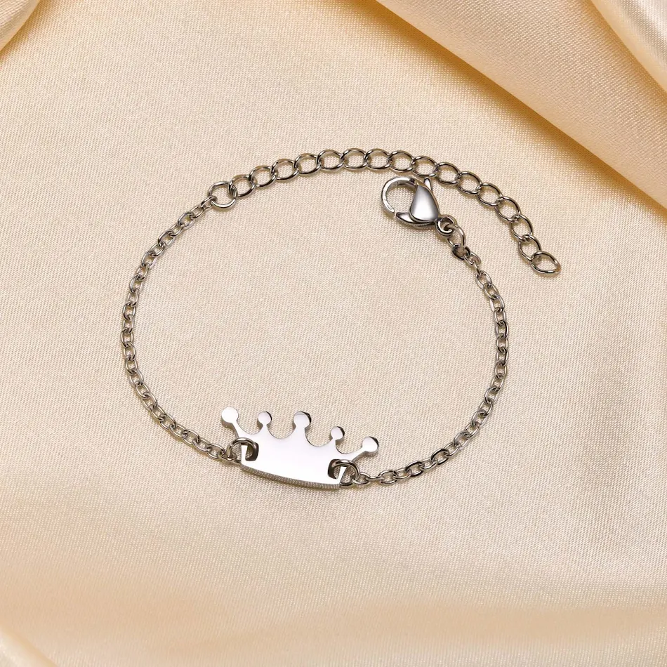 Pulsera simple de acero inoxidable para mujer Diseño elegante y minimalista Brazalete duradero y versátil Joyería ideal para uso diario.