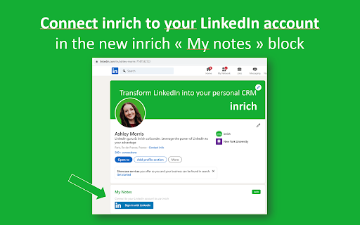 inrich - Add context to LinkedIn