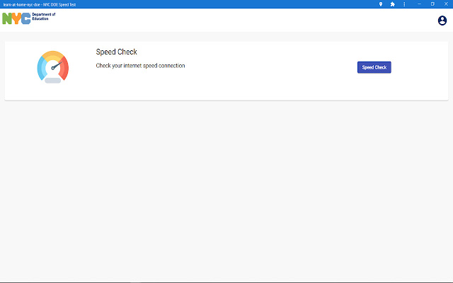 Speed Test BETA chrome extension