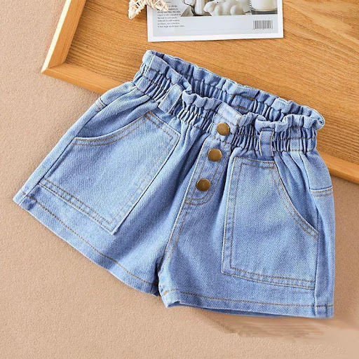 Title 2, Girls Summer Shorts Childrens Denim Shorts Gi...