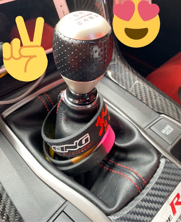 シビックタイプRのラバーリストバンド・J'S RACINGに関するカスタム事例の投稿画像1枚目