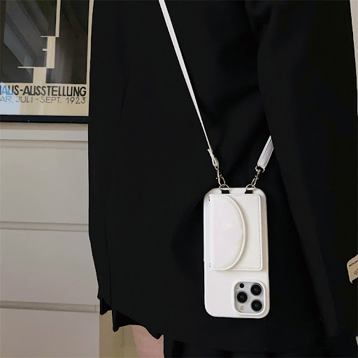 Title 14, Phone case with card holder, lanyard, and litch...