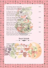 Da Flamingo menu 3