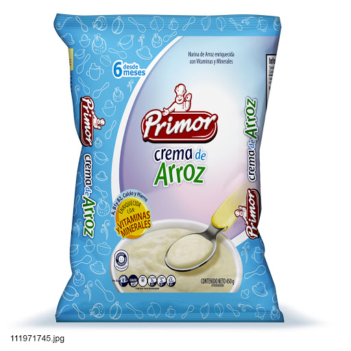 Bebida En Polvo Crema De Arroz Primor Bolsa 450Gr