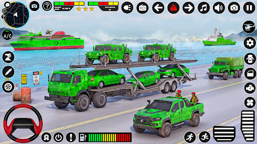 Screenshot Army Vehicle Transporter Truck