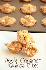 Apple Cinnamon Quinoa Bites for Breakfast! was pinched from <a href="http://www.andtheycookedhappilyeverafter.com/2013/01/07/apple-cinnamon-quinoa-bites-for-breakfast/" target="_blank">www.andtheycookedhappilyeverafter.com.</a>