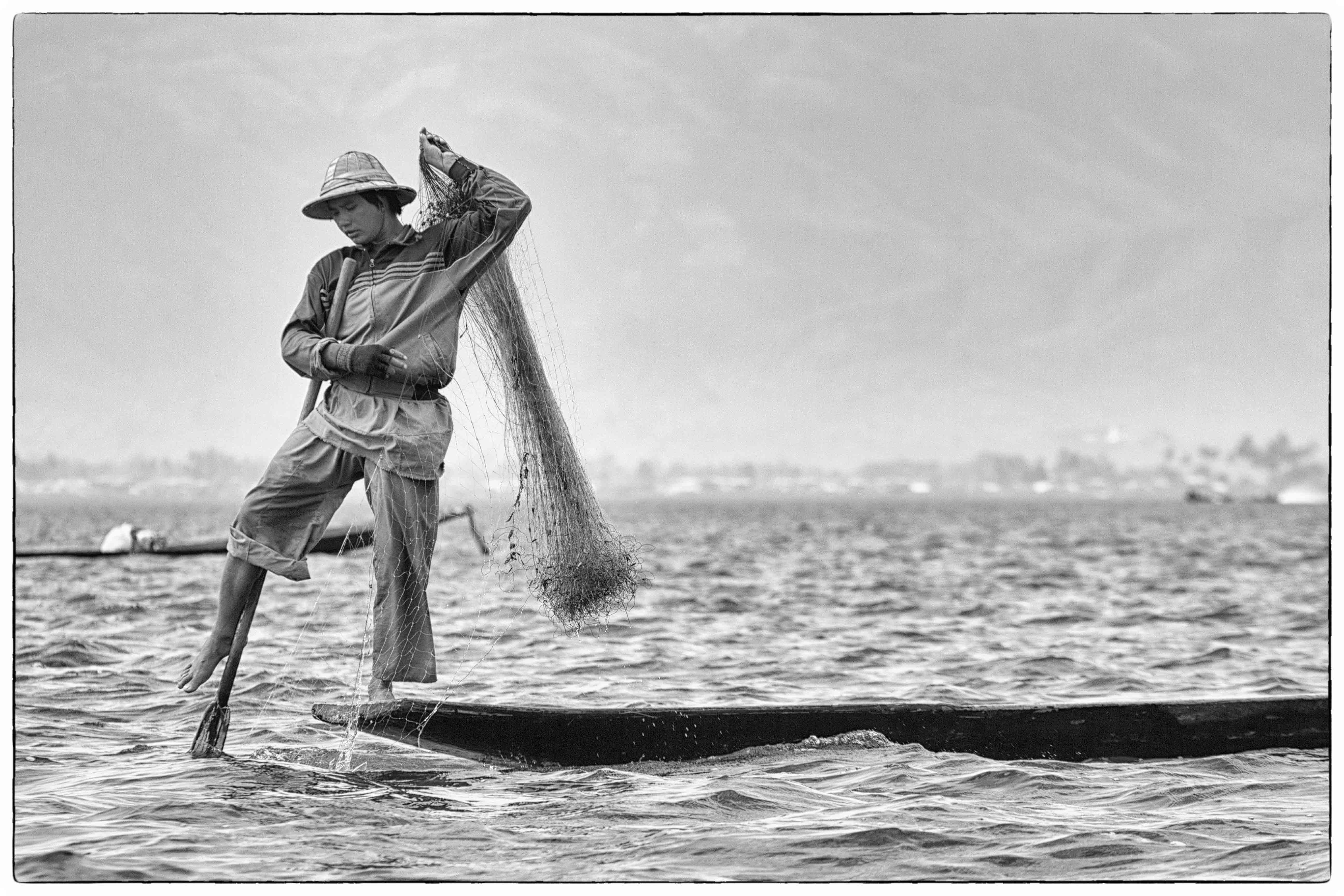 il pescatore del lago inle di antonioromei