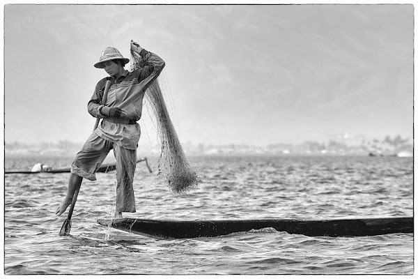 il pescatore del lago inle di antonioromei