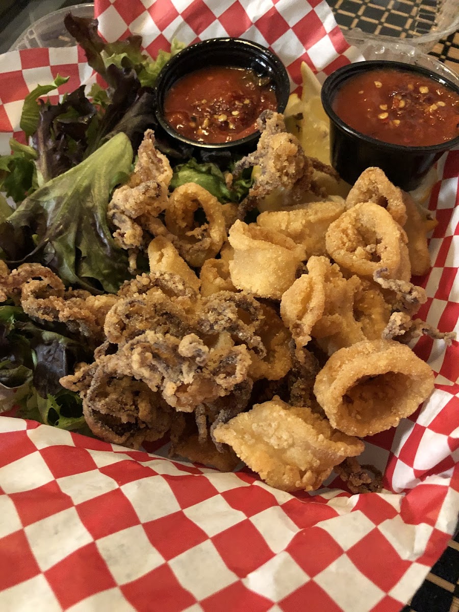 Fried calamari