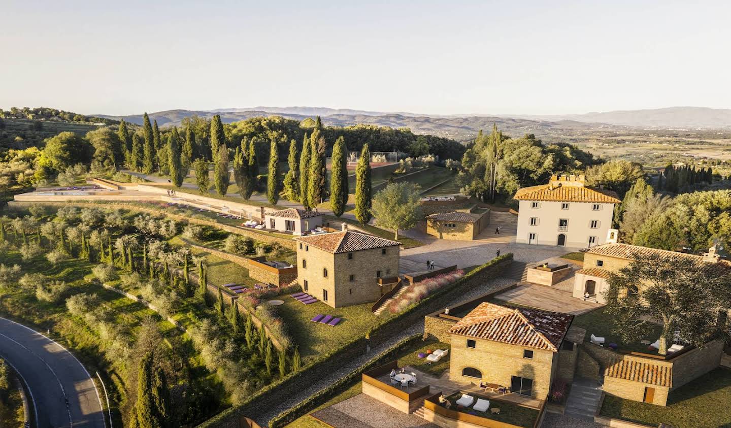 Villa avec piscine et jardin Monte San Savino