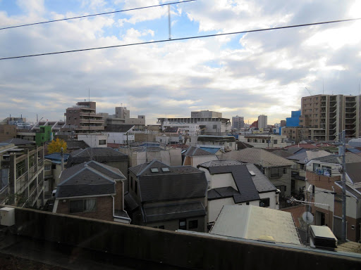 Train ride to Narita Japan 2017